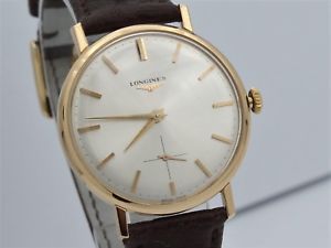 【送料無料】腕時計　ウォッチ　ビンテージゴールドlongines vintage manual winding gold