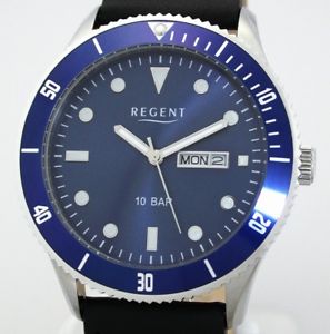 【送料無料】腕時計　ウォッチ　リージェントスポーツアラームユーロバーdeportiva regent day date reloj hombre pvp * 99,00 eur 10 bar wr
