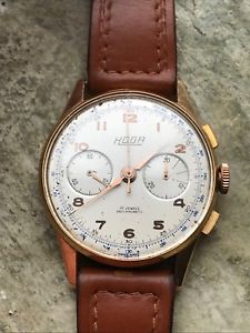 【送料無料】腕時計　ウォッチ　ゴールドコレクションアラームクロノグラフreloj crongrafo de coleccin de oro 18ct hoga