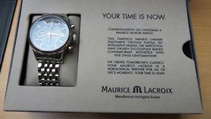 【送料無料】腕時計　ウォッチ　モーリスロアレユーロmaurice lacroix les classiques automatik chronographe upe 2590 euros