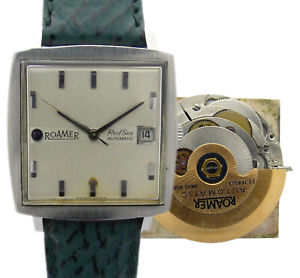 【送料無料】腕時計　ウォッチ　ローマーブランドレッドシーローズステンレススチールroamer red sea acero inoxidable seoresautomticoreloj pulsera kultuhr de d 70er aos 124,900円