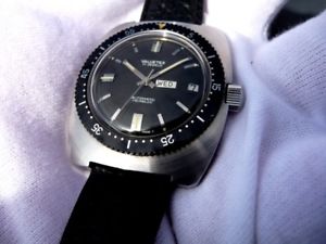 【送料無料】腕時計　ウォッチ　ビンテージダイバースイストップvintage diver swiss valuetex oversize 40x45 mm 20 atmos top conditions 60s