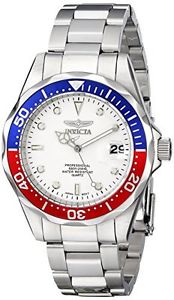 【送料無料】腕時計　ウォッチ　プロダイバーアラームステンレススチールセットinvicta hombres pro diver 200m rojoazul engaste reloj acero inoxidable 8933