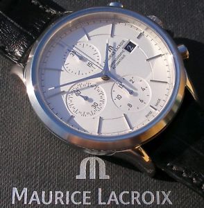 【送料無料】腕時計　ウォッチ　モーリスロアレクロノグラフユーロmaurice lacroixles classiquesautomaticchronograph; ppe 2333, eur