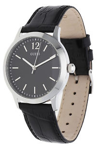 【送料無料】腕時計　ウォッチ　ブラックウォッチguess seores reloj de pulsera negro w0922g1｜hokushin