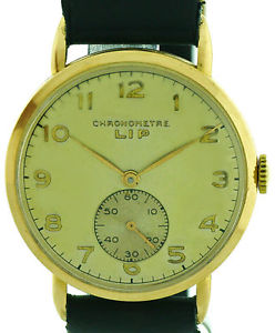 【送料無料】腕時計　ウォッチ　リップクロノメーターｋゴールドレディースヴィンテージlip chronometre 75018k oro seores vintage reloj de pulsera aprox 1960 39,5g funcionan