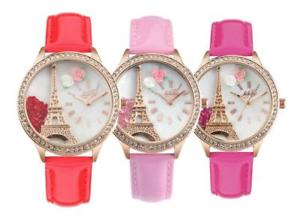 【送料無料】腕時計　ウォッチ　アラームコレクションエッフェルタワーローズreloj mujer didofa voyage collection torre eiffel rose didof efecto 3d｜hokushin