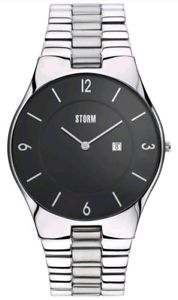 【送料無料】腕時計　ウォッチ　storm para hombres reloj exclusivo esfera negra delgada｜hokushin