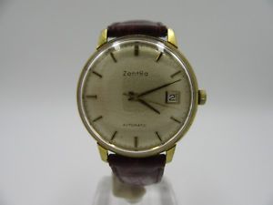 【送料無料】腕時計 ウォッチ ビンテージl113 vintage rara zentra automatic date reloj pulsera kal2452|hokushin