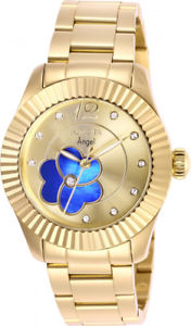 【送料無料】腕時計　ウォッチ　ゴールドカラーステンレススチールinvicta mujer ngel cuarzo 100m mop color dorado reloj acero inoxidable 27439