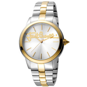 【送料無料】腕時計　ウォッチ　シルバーキャバリアラームレディーjust cavalli reloj seora de plata