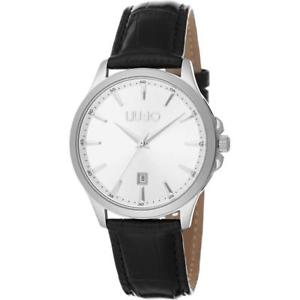 【送料無料】腕時計　ウォッチ　リュジョラグジュアリーベラペレクラシコシルバーorologio uomo liu jo luxury groove tlj1077 vera pelle nero classico silver