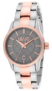 【送料無料】腕時計　ウォッチ　ラグジュアリーリュジョドナテスorologio donna liu jo luxury tess tlj951 bracciale acciaio ros bicolor grigio