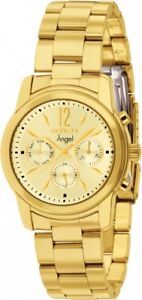 【送料無料】腕時計　ウォッチ　ステンレススチールクオーツアラームinvicta mujer ngel kapons cuarzo color dorado acero inoxidable 50m reloj 12551｜hokushin
