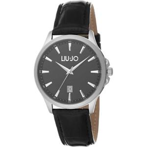 【送料無料】腕時計　ウォッチ　リュジョラグジュアリーベラペレクラシコorologio uomo liu jo luxury groove tlj1078 vera pelle nero classico｜hokushin