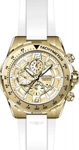【送料無料】腕時計　ウォッチ　ゴールドクォーツマルチファンクションエリアinvicta hombres aviator cuarzo multifuncin oro esfera reloj 24578