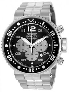 【送料無料】腕時計　ウォッチ　プロダイバーストップウォッチステンレススチールフィールドウォッチinvicta hombres pro diver cronmetro 500m acero inoxidable reloj con esfera｜hokushin