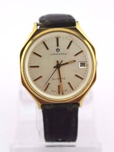 【送料無料】腕時計　ウォッチ　アラームゴールドブレスレットトップレトロnuevo anunciojunghans quartz 66720 reloj hombre para 1970 watch reloj pulsera de oro ptica top retro