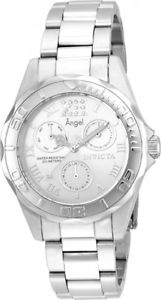 【送料無料】腕時計 ウォッチ ストップウォッチメートルステンレススチールinvicta mujer ngel cronmetro 200m cristal detalles reloj acero inoxidable