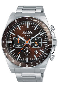 【送料無料】腕時計　ウォッチ　アラームスポーツシルバーステンレススチールreloj hombre lorus sports rt349gx9 de acero inoxidable plateado