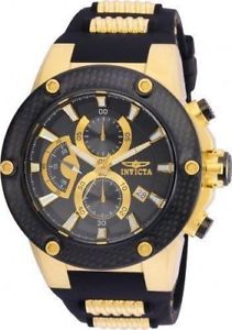 【送料無料】腕時計 ウォッチ ゴールドマンスピードウェイケース22401 invicta 51mm hombre speedway cuarzo oro estuche esfera negra reloj de