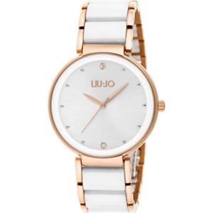 【送料無料】腕時計　ウォッチ　ラグジュアリーリュジョドーナセラミックorologio donna liu jo luxury bicolour tlj1197a acciaio ceramica bianco ros