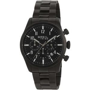 【送料無料】腕時計　ウォッチ　クラシッククロノネロorologio uomo breil tribe classic elegance ew0358 chrono bracciale acciaio nero