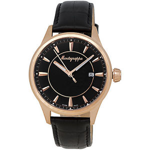 【送料無料】腕時計 ウォッチ フォーチュンアラームクロックピンクスイスゴールドマンmontegrappa fortuna reloj oro rosa reloj hombre hecho en suiza idfowarc