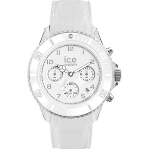 【送料無料】腕時計　ウォッチ　クロックデューンクロノホワイトシリコンサブメートルウォッチreloj de hombre ice watch dune ic014217 chrono silicona blanco sub 100mt