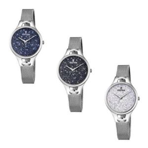 【送料無料】腕時計　ウォッチ　テンポマドモアゼルカサスワロフスキーorologio solo tempo donna festina mademoiselle cassa acciaio con swarovski