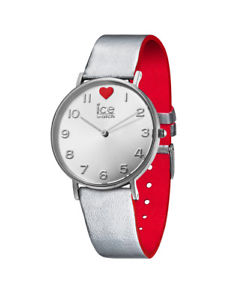 【送料無料】腕時計　ウォッチ　レザーアナログice watch ice loveice love 2017city silversmall 013375 analgico cuero s