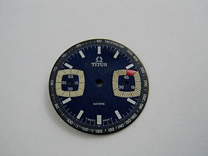 【送料無料】腕時計　ウォッチ　ビンテージジュネーブカラーダイバークロノグラフvintage titus geneve valjoux 7733 two color diver no chronograph 1039 7912