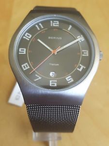 【貨物輸送無料】ウオッチ ご覧なさる チタンベーリングtotalmente nuevo reloj de titanio ex display bering