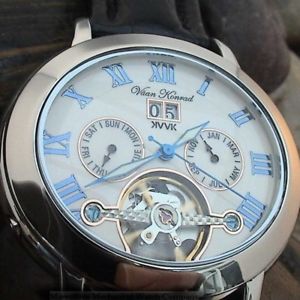 【貨物輸送無料】ウオッチ ご覧なさる 開けっ広げハート形nuevo expellion automtico para hombre vaan konrad corazn abierto ver un gr8 regalo