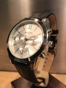 【貨物輸送無料】ウオッチ ご覧なさる アラームクオーツクロノグラフreloj crongrafo de cuarzo bulova 96a162 para caballeronuevo