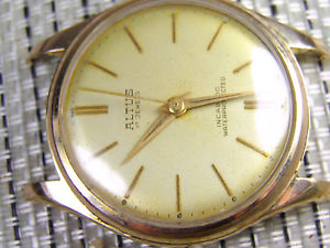 【貨物輸送無料】ウオッチ ご覧なさる ミクロンoriginal altus aos 50 oro 20 micras alta calidad funciona perfecto lote watches