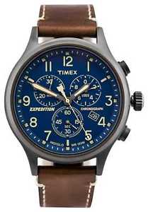 【貨物輸送無料】ウオッチ ご覧なさる クロノグラフブラウンベルトウォッチtimex expedition scout crongrafo correa marrn tw4b09000d relojes