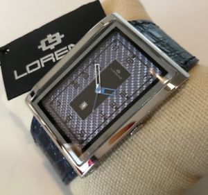 【貨物輸送無料】ウオッチ ご覧なさる アラームスイスガラスサファイアreloj hombre lorenz,tb7,eta swiss made,fibra al carbono,vidrio zafiro,