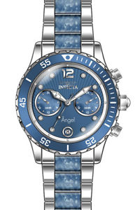 【貨物輸送無料】ウオッチ ご覧なさる マルチファンクションクォーツinvicta mujer ngel cuarzo multifuncin celeste esfera reloj 24704
