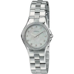 【送料無料】腕時計　ウォッチ　ヌオーヴォパールorologio breil curvy donna tw1730 watch nuovo acciaio madreperla zirconi