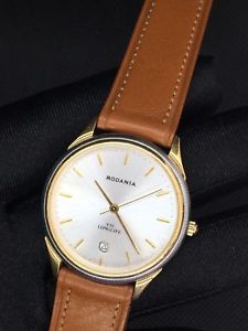 【貨物輸送無料】ウオッチ ご覧なさる ヴィンテージアラームrodania ttc longlife vintage watch reloj funcionando 34,5 粍 quartz