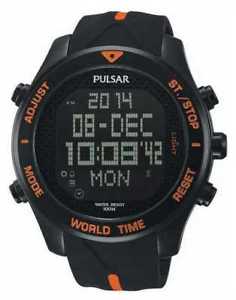 【貨物輸送無料】ウオッチ ご覧なさる キーアラームクロノグラフアラームpulsar plsar reloj crongrafo alarma para hombre pq2037x1 relojes 16