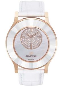 【貨物輸送無料】ウオッチ ご覧なさる スワロフスキーベルトブランド￥nuevo anuncioa estrenar genuino swarovski octea classica asimtrico con correa en blanco pvp  349