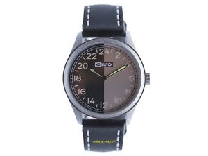 【貨物輸送無料】ウオッチ ご覧なさる 時辰儀腕輪nowatch 24 horas reloj cuarzo 糎12413 auf 750 limitado pulsera de cuero 3気圧
