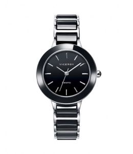 【送料無料】腕時計　ウォッチ　アラームヴァイスロイブラックセラミックreloj viceroy mujer ceramica negro 47118457