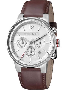 【貨物輸送無料】ウオッチ ご覧なさる アラームクロノグラフシルバーブレスレットイコライザesprit reloj hombre crongrafo es1g025l0015 ecualizador plata de pulsera