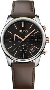 【送料無料】腕時計 ウォッチ ヒューゴボスクロノグラフnuevo hugo boss 1513448 reloj con crongrafo para hombre de cuero 2 ao de garanta|hokushin