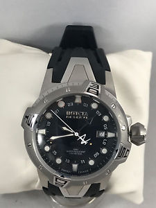 【送料無料】腕時計 ウォッチ ブックベルトポリエリアアラームhombres invicta 0651 mar excursion reserve negro poli correa gmt esfera reloj