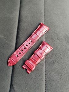 【送料無料】腕時計　ウォッチ　ィチーネパネライボルドークロコダイルストラップicine panerai oem 26mm burdeos cocodrilo radiomir correa para la implementacin