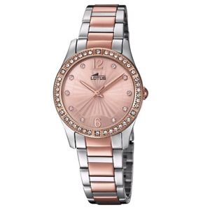 【送料無料】腕時計 ウォッチ アラームロータスピンクピンクreloj lotus bliss mujer esfera rosada con detalles en rosa 183842